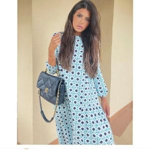 Zara geometric print dress